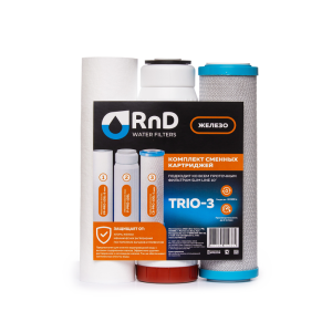 Комплект сменных картриджей Trio-3 (М) Железо TRIO-3(M)